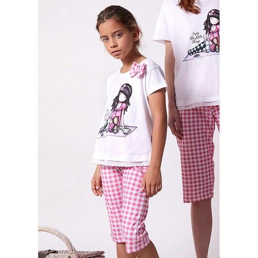 admas Piżama w kolorze różowo-białym ze sklepu Limango Polska w kategorii Piżamy dziecięce - zdjęcie 171526532
