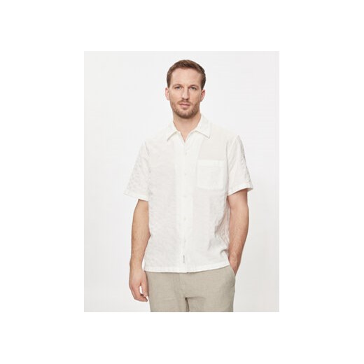 Marc O'Polo Denim Koszula 463 1159 41026 Biały Regular Fit ze sklepu MODIVO w kategorii Koszule męskie - zdjęcie 171529140