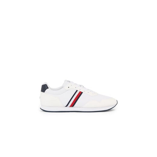 Tommy Hilfiger Sneakersy Lo Runner Mix FM0FM04958 Biały Tommy Hilfiger 41 MODIVO