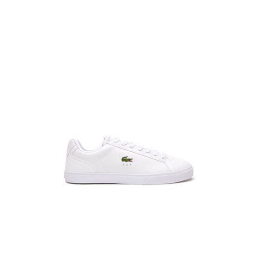 Lacoste Sneakersy Lerond Pro Leather 745CMA0100 Biały ze sklepu MODIVO w kategorii Trampki męskie - zdjęcie 171529433