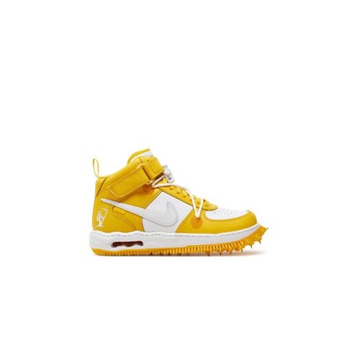 Nike Sneakersy Air Force 1 Mid Sp Lthr DR0500 101 Żółty ze sklepu MODIVO w kategorii Buty sportowe męskie - zdjęcie 171529854