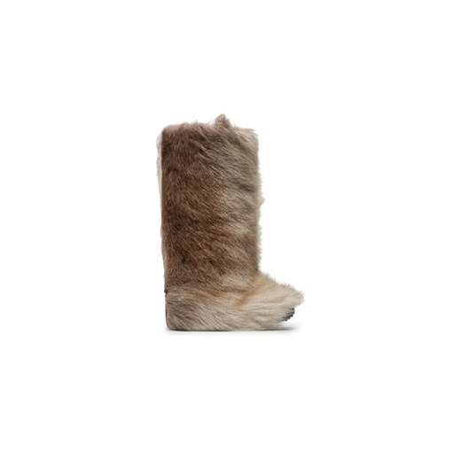 Vibram Fivefingers Śniegowce Vybrid Fur Boot 13W2601 Brązowy ze sklepu MODIVO w kategorii Śniegowce damskie - zdjęcie 171530143