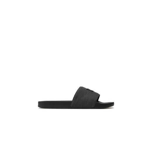 Calvin Klein Jeans Klapki Slide Washed Diff YM0YM00949 Czarny ze sklepu MODIVO w kategorii Klapki męskie - zdjęcie 171530671