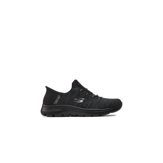 Skechers Sneakersy 149937/BBK Czarny Skechers 35 wyprzedaż MODIVO