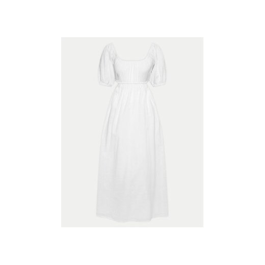 Billabong Sukienka letnia Off The Coast ABJWD00678 Biały Regular Fit ze sklepu MODIVO w kategorii Sukienki - zdjęcie 171530981