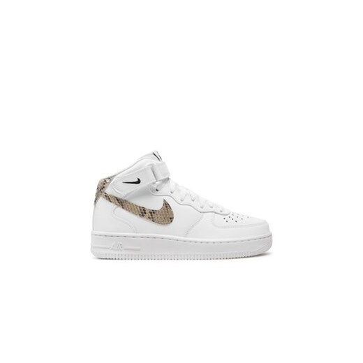 Nike Sneakersy Air Force 1 '07 Mid DD9625 101 Biały ze sklepu MODIVO w kategorii Buty sportowe damskie - zdjęcie 171531064