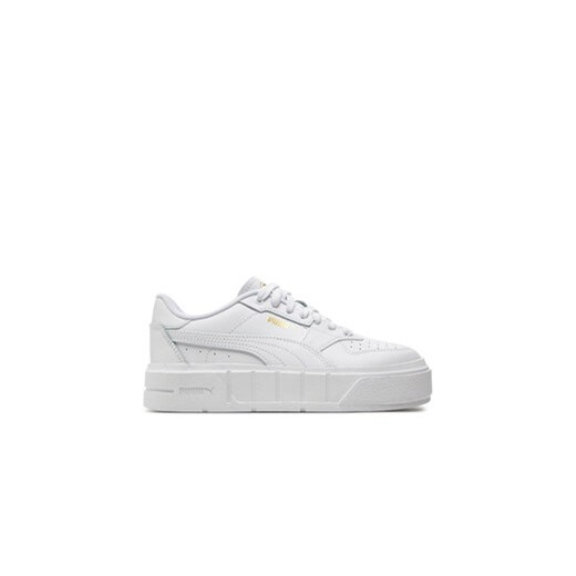 Puma Sneakersy Cali Court Lth Jr 394384-03 Biały ze sklepu MODIVO w kategorii Buty sportowe dziecięce - zdjęcie 171531102