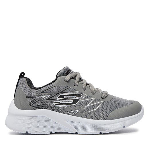 Sneakersy Skechers Quick Sprint 403769L/GYBK Gray/Black ze sklepu eobuwie.pl w kategorii Buty sportowe dziecięce - zdjęcie 171531882