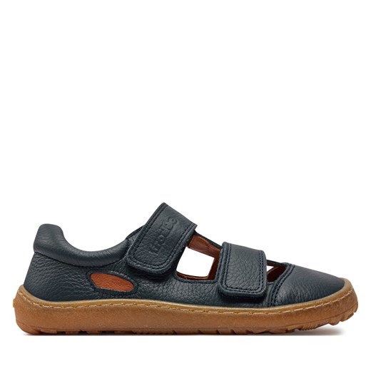 Sandały Froddo Barefoot Sandal G3150266 D Dark Blue ze sklepu eobuwie.pl w kategorii Sandały dziecięce - zdjęcie 171532080
