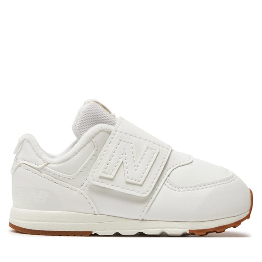 Sneakersy New Balance NW574NWW Biały ze sklepu eobuwie.pl w kategorii Buty sportowe dziecięce - zdjęcie 171532560