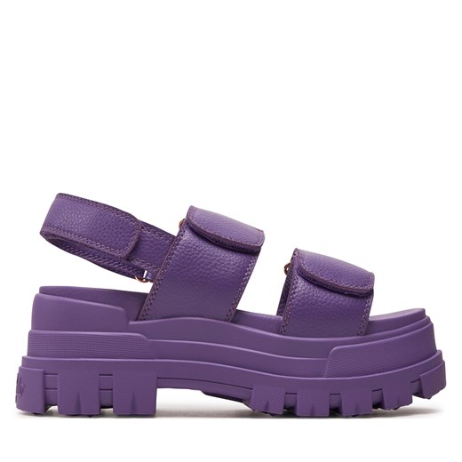 Sandały Buffalo Aspha SND 1601259 Purple ze sklepu eobuwie.pl w kategorii Sandały damskie - zdjęcie 171532661