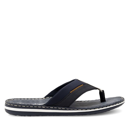 Japonki Rieker 21097-14 Navy Rieker 43 eobuwie.pl