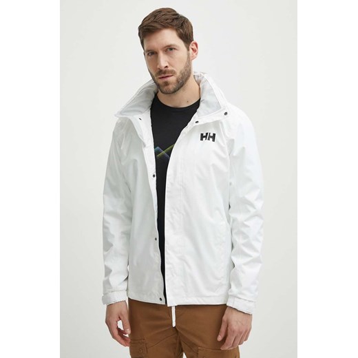 Helly Hansen kurtka outdoorowa Dubliner kolor biały gore-tex ze sklepu ANSWEAR.com w kategorii Kurtki męskie - zdjęcie 171535294