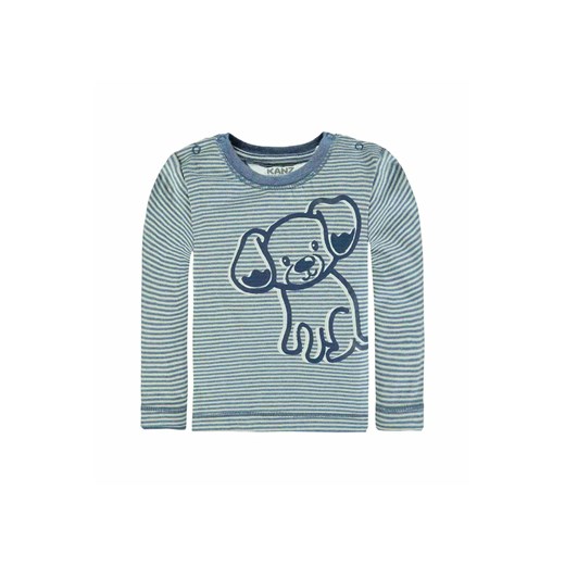 Dziecięca bluzka z długim rękawem niebieska ze sklepu 5.10.15 w kategorii Kaftaniki i bluzki - zdjęcie 171536913