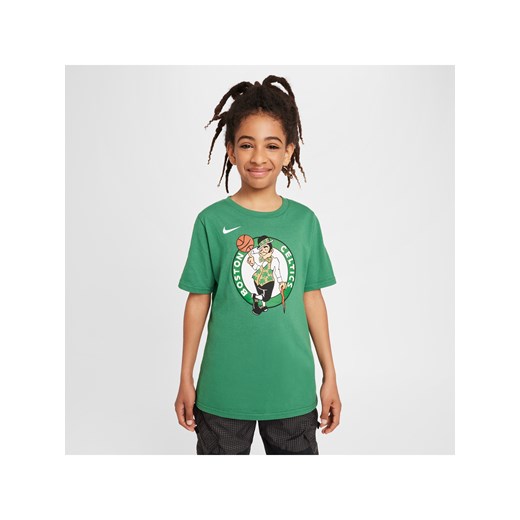 T-shirt z logo dla dużych dzieci (chłopców) Nike NBA Boston Celtics Essential - Zieleń ze sklepu Nike poland w kategorii T-shirty chłopięce - zdjęcie 171537082