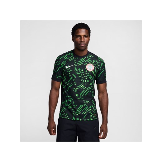 Męska koszulka piłkarska Nike Dri-FIT ADV Authentic Nigeria Match 2024 (wersja wyjazdowa) - Czerń ze sklepu Nike poland w kategorii T-shirty męskie - zdjęcie 171537083