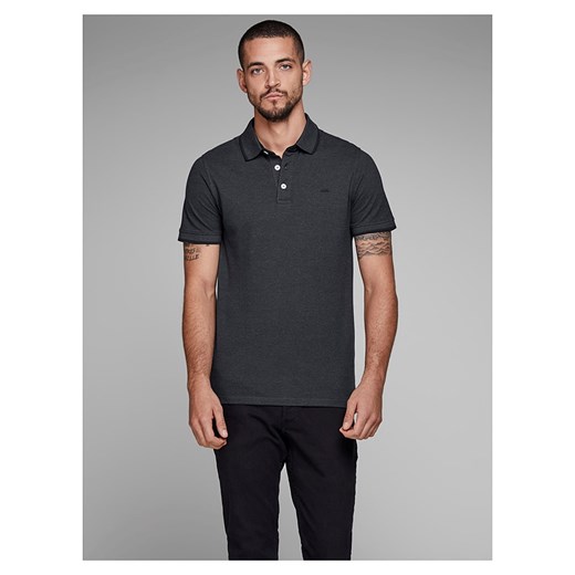 Jack &amp; Jones Koszulka polo w kolorze antracytowym Jack & Jones XL wyprzedaż Limango Polska