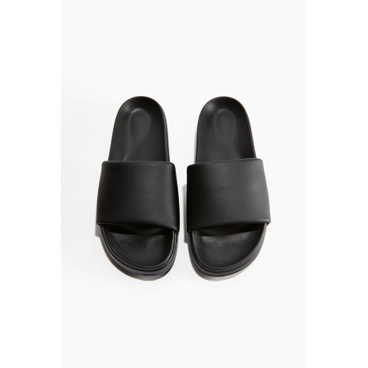 H & M - Klapki kąpielowe - Czarny ze sklepu H&M w kategorii Klapki męskie - zdjęcie 171537383