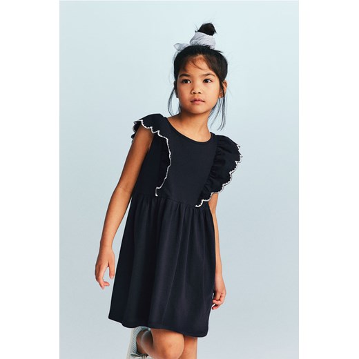 Sukienka dziewczęca H & M czarna 