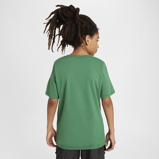 T-shirt z logo dla dużych dzieci (chłopców) Nike NBA Boston Celtics Essential - Nike M Nike poland