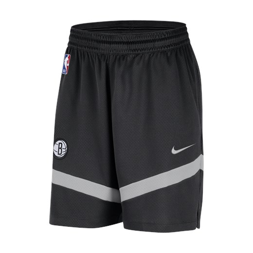 Spodenki męskie 21 cm Nike Dri-FIT NBA Brooklyn Nets Icon Practice - Czerń Nike 3XL Nike poland