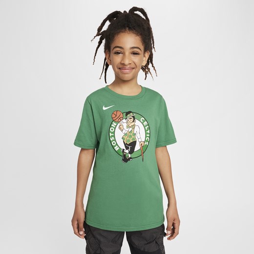 T-shirt z logo dla dużych dzieci (chłopców) Nike NBA Boston Celtics Essential - Nike L Nike poland