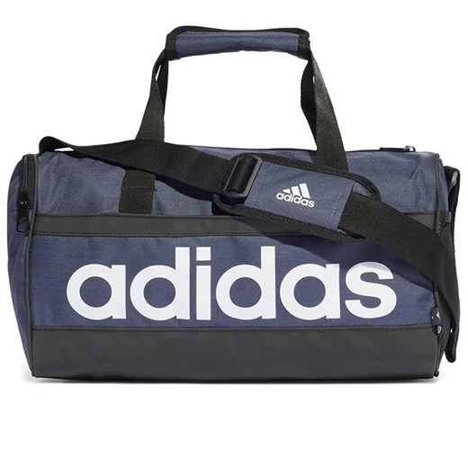 Torba adidas Essentials Linear Duffel Bag Extra Small HR5346 - niebieska ze sklepu streetstyle24.pl w kategorii Torby sportowe - zdjęcie 171538844
