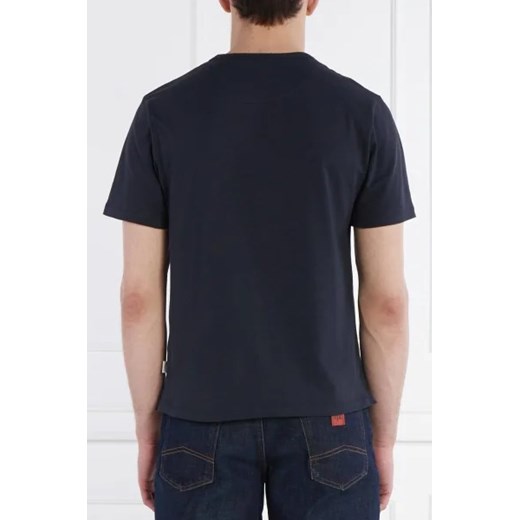 T-shirt męski granatowy Pepe Jeans z krótkimi rękawami