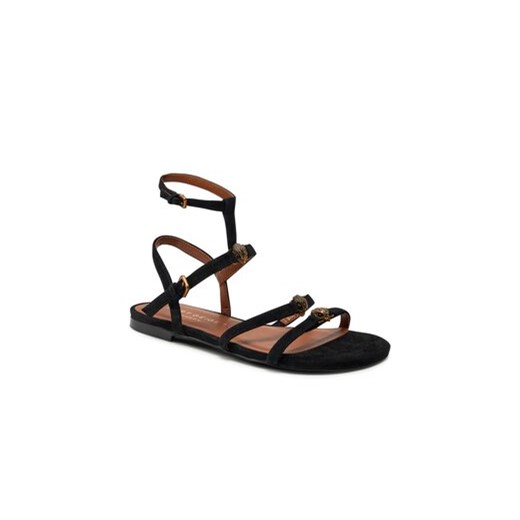 Kurt Geiger Sandały Hampton Flat Gladiator 2029600209 Czarny Kurt Geiger 38 MODIVO