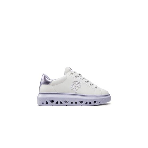 KARL LAGERFELD Sneakersy KL64530N Biały ze sklepu MODIVO w kategorii Trampki damskie - zdjęcie 171540474