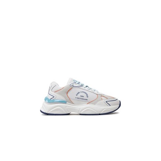 KARL LAGERFELD Sneakersy KL56538 Biały ze sklepu MODIVO w kategorii Buty sportowe męskie - zdjęcie 171540511