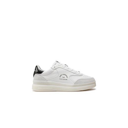 KARL LAGERFELD Sneakersy KL53438 Biały ze sklepu MODIVO w kategorii Buty sportowe męskie - zdjęcie 171540734