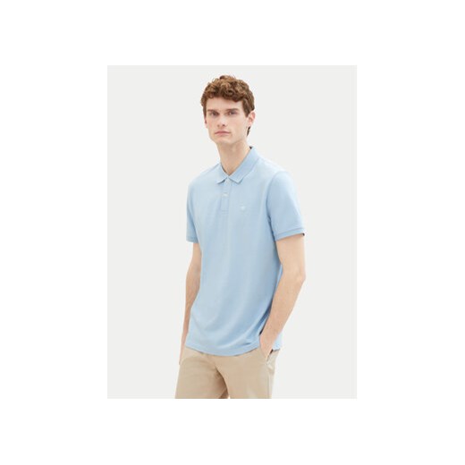 Tom Tailor Polo 1031006 Niebieski Regular Fit ze sklepu MODIVO w kategorii T-shirty męskie - zdjęcie 171540742