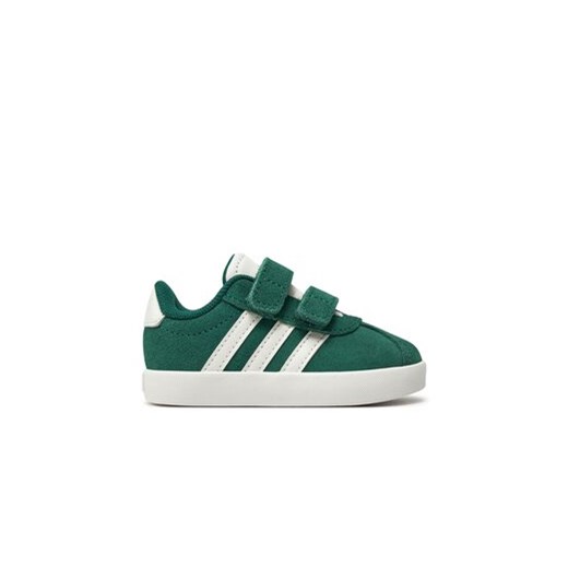 adidas Sneakersy VL Court 3.0 ID9161 Zielony ze sklepu MODIVO w kategorii Trampki dziecięce - zdjęcie 171540793