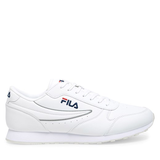 Sneakersy Fila ORBIT LOW 1010263_1FG Biały ze sklepu eobuwie.pl w kategorii Buty sportowe męskie - zdjęcie 171541634