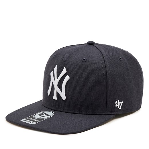 Czapka z daszkiem 47 Brand New York Yankees Sure Shot '47 CAPTAIN SRS17WBP Granatowy ze sklepu eobuwie.pl w kategorii Czapki z daszkiem męskie - zdjęcie 171541740