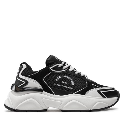 Sneakersy KARL LAGERFELD KL65638 Czarny ze sklepu eobuwie.pl w kategorii Buty sportowe damskie - zdjęcie 171541851