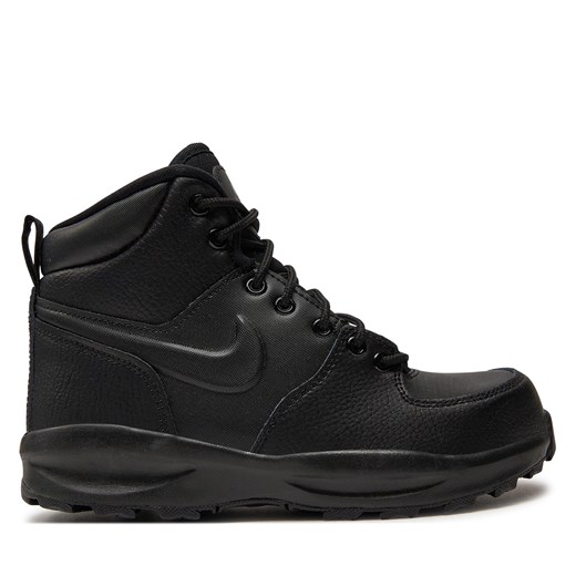 Sneakersy Nike Manoa Ltr (Gs) BQ5372 001 Czarny ze sklepu eobuwie.pl w kategorii Buty zimowe dziecięce - zdjęcie 171542014