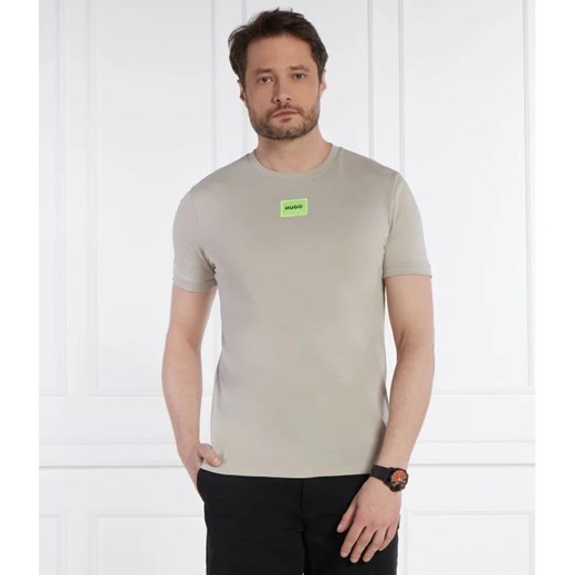 HUGO T-shirt Diragolino212 | Regular Fit ze sklepu Gomez Fashion Store w kategorii T-shirty męskie - zdjęcie 171542564