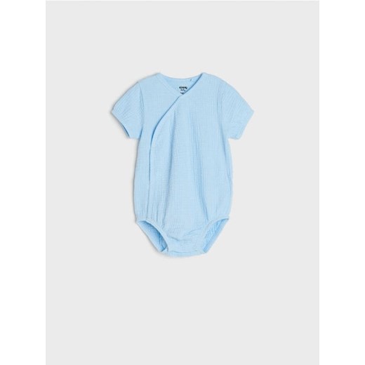 Sinsay - Body - błękitny ze sklepu Sinsay w kategorii Body niemowlęce - zdjęcie 171544840