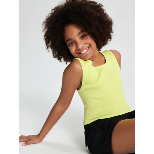 Sinsay - Koszulka - zielony ze sklepu Sinsay w kategorii Bluzki dziewczęce - zdjęcie 171544863