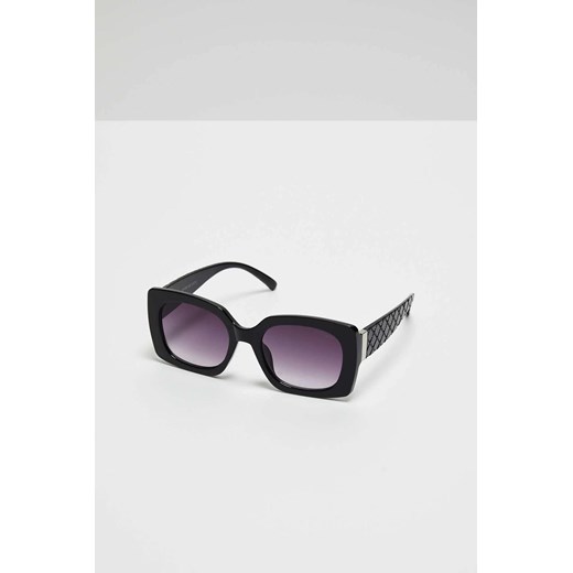 Okulary przeciwsłoneczne z grubymi oprawkami czarne ze sklepu 5.10.15 w kategorii Okulary przeciwsłoneczne damskie - zdjęcie 171545914