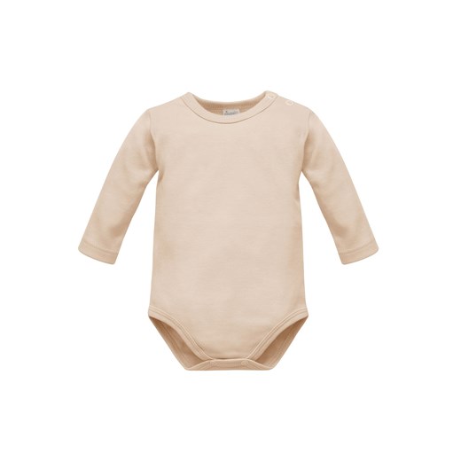 Beżowe body niemowlęce z długim rękawem - Pinokio ze sklepu 5.10.15 w kategorii Body niemowlęce - zdjęcie 171546421