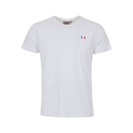 Peak Mountain Koszulka &quot;Cergio&quot; w kolorze białym ze sklepu Limango Polska w kategorii T-shirty męskie - zdjęcie 171546504