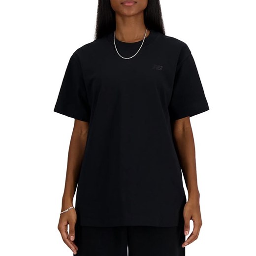 Koszulka New Balance WT41501BK - czarna ze sklepu streetstyle24.pl w kategorii Bluzki damskie - zdjęcie 171547813