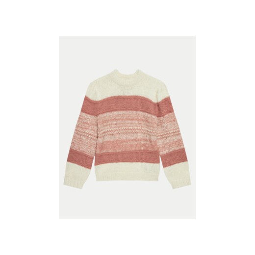 Pieces KIDS Sweter Alisia 17131196 Różowy Regular Fit ze sklepu MODIVO w kategorii Swetry dziewczęce - zdjęcie 171548624