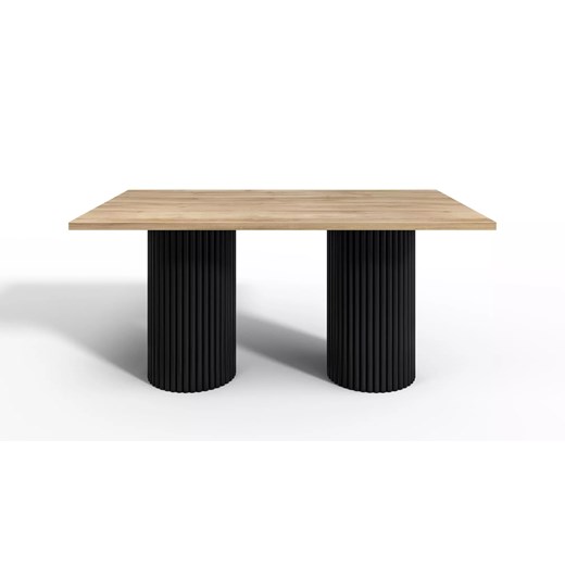 Stół FESS nowoczesna forma metalowe nogi blat lity z drewna ze sklepu George Azzar w kategorii Stoły - zdjęcie 171548890