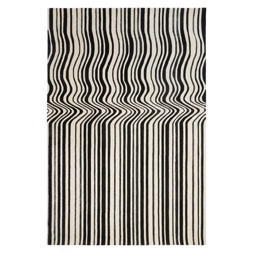 Dywan DRAFT BLACK 160x230 ręcznie tkany ze sklepu George Azzar w kategorii Dywany - zdjęcie 171548992