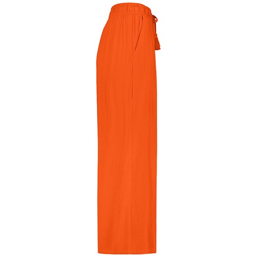 Spodnie damskie SUBLEVEL pomarańczowe retro 