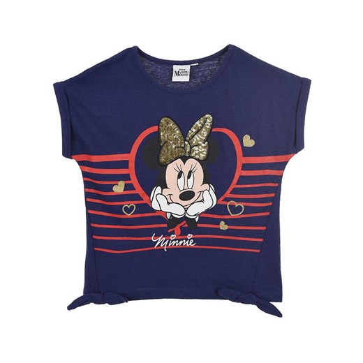 MINNIE MOUSE Koszulka w kolorze granatowym ze wzorem ze sklepu Limango Polska w kategorii Bluzki dziewczęce - zdjęcie 171550750